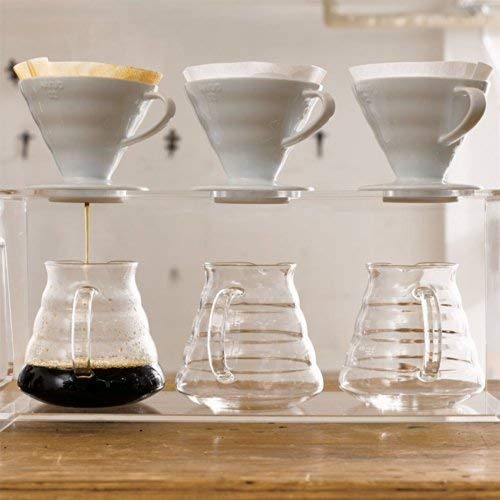 Hario V60 Plastic Coffee Dripper, Size 01, White #TOP6