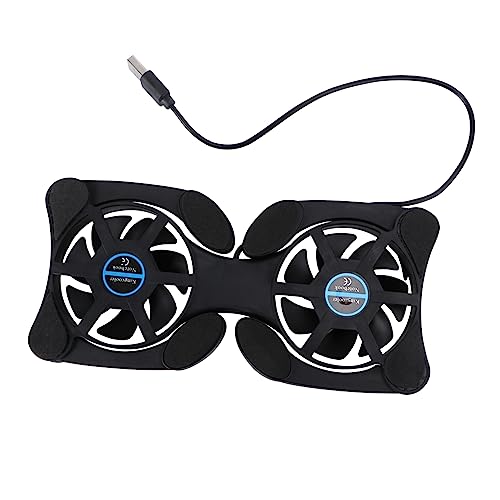 Cooler USB para portátil con ventiladores de 70mm miniatura 1