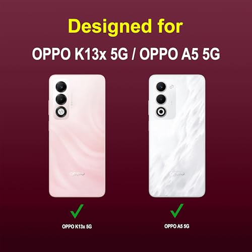 Image of Zapcase Back Case Cover for Oppo K13x 5G | Compatible for Oppo K13x 5G Back Cover | Liquid Silicon Magic Case with Camera Protection | Plum