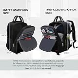 VMIKIV for Ryanair Cabin Bags 40x30x20 Underseat 40x20x25 Carry On Bag for Wizz Air,Small Travel Backpack Cabin Size for Vueling Men Women,Under Seat Hand Luggage for Wizzair Airlines Weekend - Image 9
