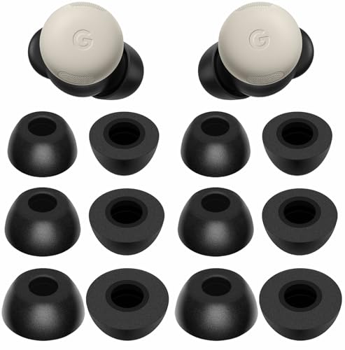 IiEXCEL Pixel Buds Pro 2 �������[�t�H�[���`�b�v�C���z�� 3�g �����p ���K �V���R���ɂ݂��Ȃ� �m�C�Y�A�C�\���[�V���� �C���z�� �A�N�Z�T���[ Google Pixel Buds Pro 2nd �Ή� - �u���b�N S/M/L