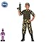 Atosa-10954 Disfraz Militar, Color verde, 10 a 12 años (10954