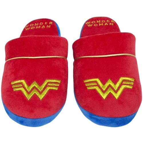 Pantufa Chinelo Mulher Maravilha Logo Wonder Woman Warner Dc (P)