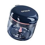 OFIDUS Denture Bath Case, No-Leak Double Layer Dry & Wet Separation Denture Bath Box, Portable Dentu