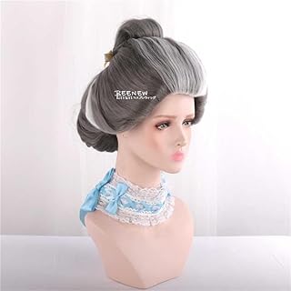 コスプレウィッグ トレメイン夫人 シンデレラの継母 Lady Tremaine カツラ 髪 コスプレ用小物 コスチューム小物 変装用 cosplay ハロウィン クリスマス 仮装 イベント 文化祭 祭り 耐熱 wig ネット付き