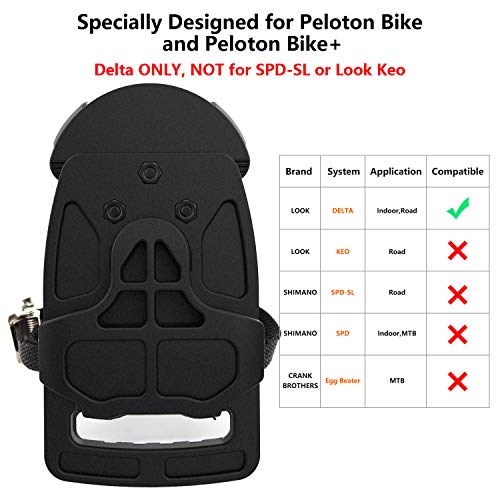 Plastic Adjustable Adapter Pedals Toe Clips Cage With Straps For Peloton Bike And Peloton Bike + #TOP1