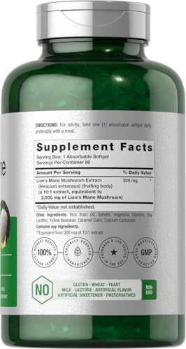 Horbäach CL25412 Lions Mane Supplement thumb #1
