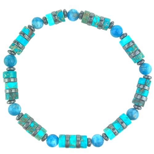 Armony Paris - Pulsera de piedra natural de amatista con perlas de 6 u 8 mm Cover