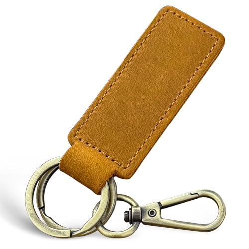 Image of Dad Keychain - Remember I Love You Dad, Leather Keychain for Father from Daughter or Son