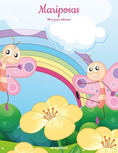 Mariposas libro para colorear 1 (Spanish Edition)