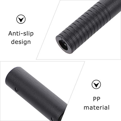 BESPORTBLE Extensão de Eixo para Eixos de Ferro Grafite 2Pcs