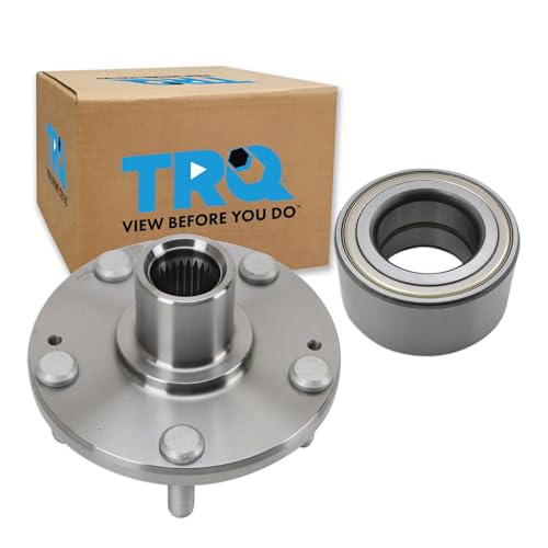 TRQ Wheel Bearing & Hub Kit Compatible with 2011-2015 Hyundai Elantra 2013-2017 Elantra GT 2012-2017 Veloster