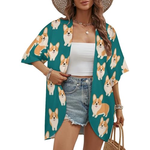 2025 Women's Elegant Cardigan Open-Front Short Sleeve Cardigans Sweaters Jackets