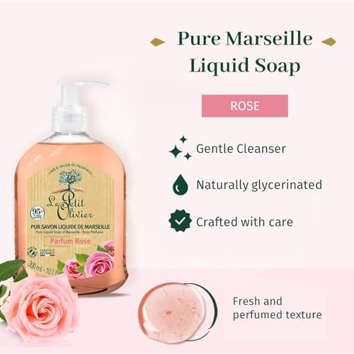 Le petit olivier savon liquide pur de marseille à la 300ml - vue 3