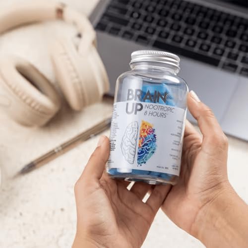 Brain UP Nootropic 8 Hours - 60 Cápsulas - True Source