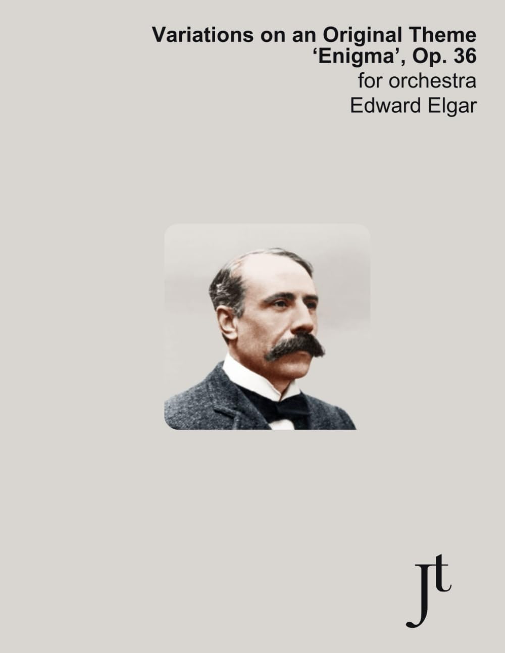 Variations on an Original Theme 'Enigma', Op. 36 (Annotated): Full bound score for study, reference, and review