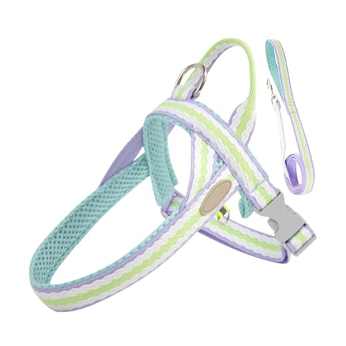 Sem arnês de puxar para cães pequenos, cachorro sem arnês de puxar,Arnês de cães de tamanho médio aj