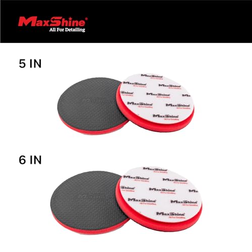 Image of Maxshine Universal 5 inch Heavy Grade Clay Pad - Reusable Clay Disc for Car Detailing, Removes Overspray, Brake Dust, Sap & Water Spots - Works by Hand or Machine - Fast & Long-Lasting Decontamination
