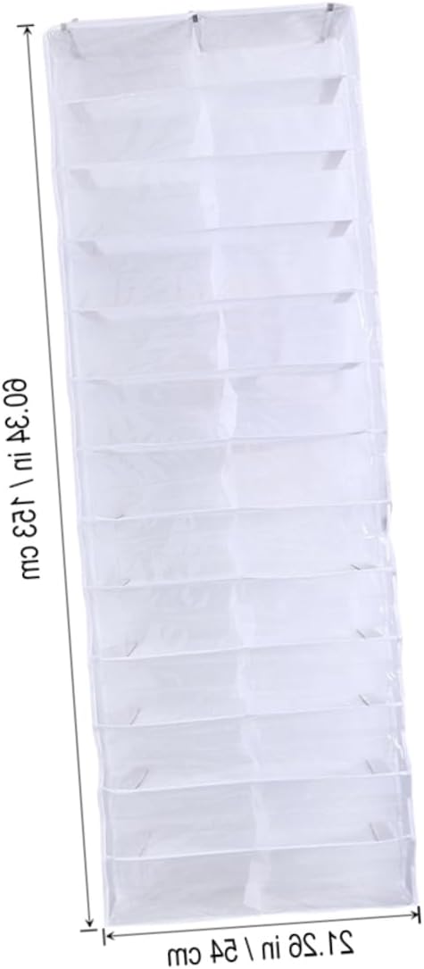 Zerodeko 2pcs over The Door Hanger Shoes Organizer Closet Storage Rack Space Saver Hanging Organizer