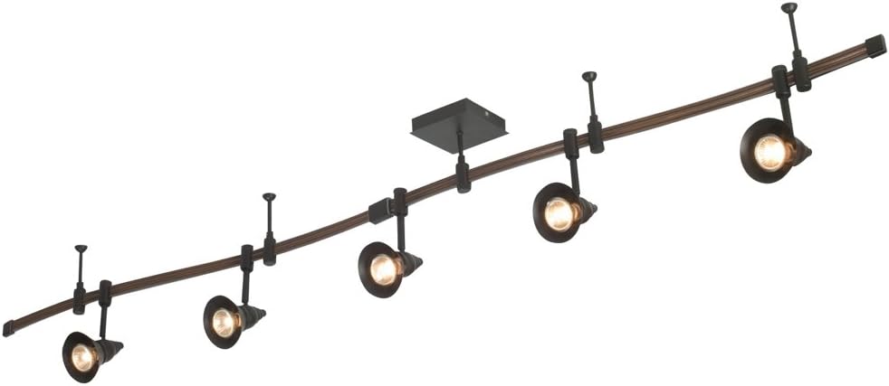 Eurofase 13725-037 Nimbus 5-Light Track, Oil Rubbed Bronze