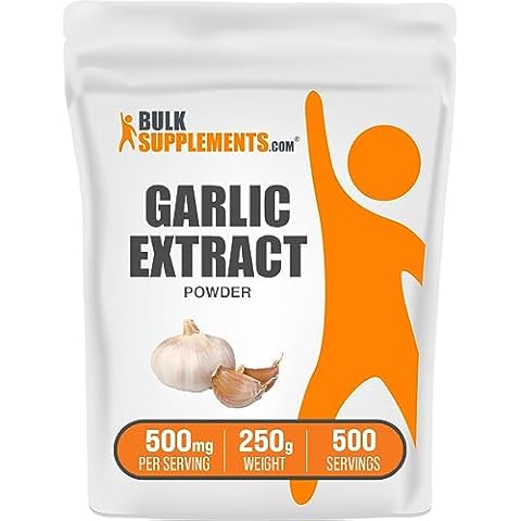 BulkSupplements.com Garlic Extract Powder Cover