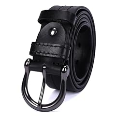 B - Vegetable Tanned Leather, Black