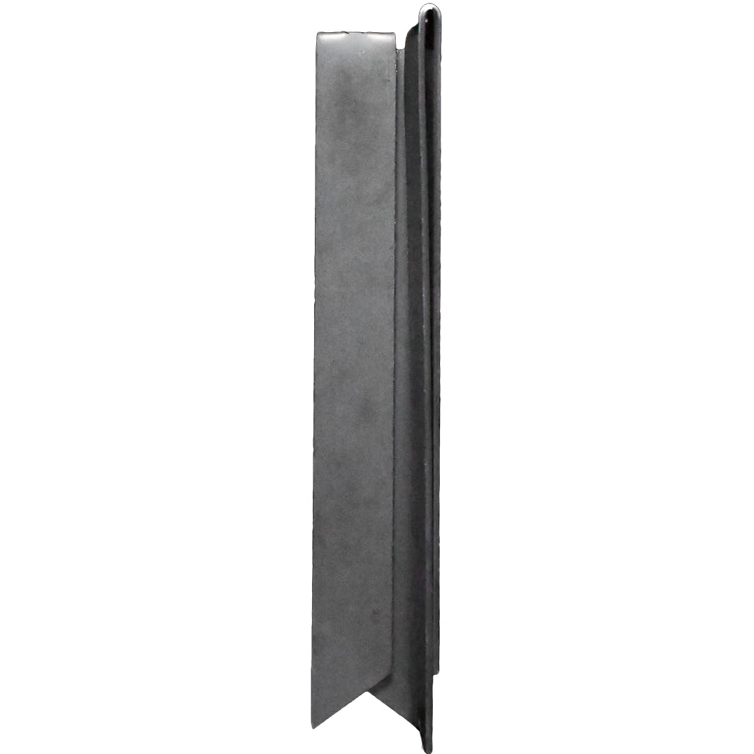 EdgePro Cor-Ten Steel Landscape Edging - 40" x 8" Height - 16 Gauge Steel - Steel Garden Edging (2-Pack Corner Connectors)