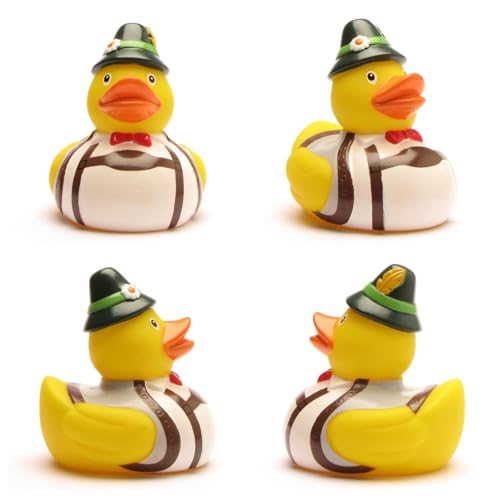 DUCKSHOP I Badeente Sepp I Quietscheente I L: 7,5 cm I Quietscheentchen