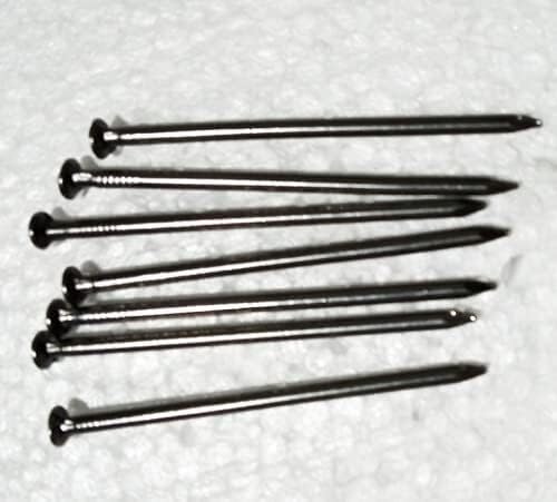 Clavos extralargos for carpintería, 10 piezas, 1/2, 3/4, 1, 2, 3, 4, 5, 6, 7, 8, 9, 10 pulgadas, clavos de acero resistentes(7 Inch (175mm) 20 Pieces)