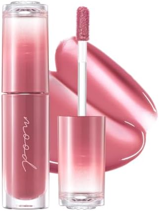 Peripera Ink Mood Glowy Tint | Lip-Plumping, Naturally Moisturizing, Lightweight, Glow-Boosting, Long-Lasting, Comfortable, Non-Sticky, No White Film (019 MAUVE CHAOS)