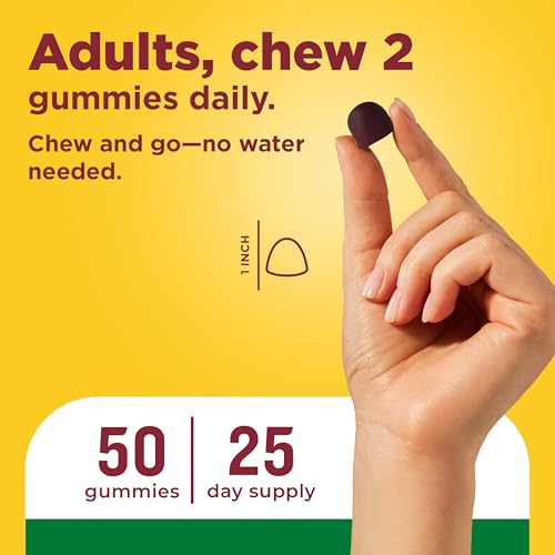Nature Made Cranberry with Vitamin C Gummies for Adults, 50 Gummies - image 5