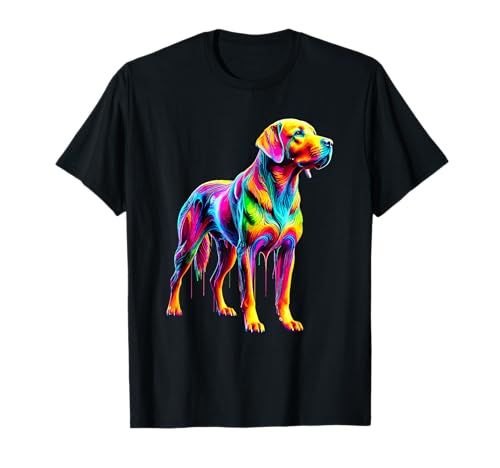 Paint Art Chesapeake Bay Retriever Chessie Camiseta