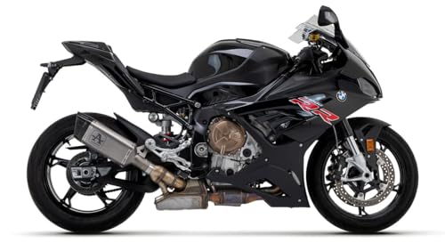 ARROW PISTA TITANIUM SILENCER BMW S 1000 RR HOMOLOGATED TITANIUM PISTASILENCER WITH CARBON END CAP AND DB KILLER