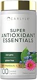 Carlyle Antioxidant Supplement | 100 Caplets | Nutritional Complex with Vitamins A, C, E & More | Vegetarian...