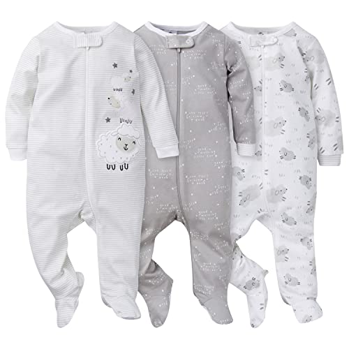 Image of Gerber unisex-baby 3-pack Sleep 'N Play