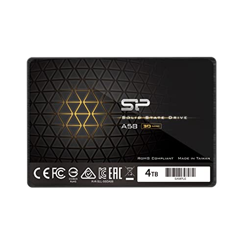 Silicon Power SSD 4TB 3D NAND採用 SATA Amazon | シリコンパワー 4TB SSD 3D NAND A58 SLCキャッシュ