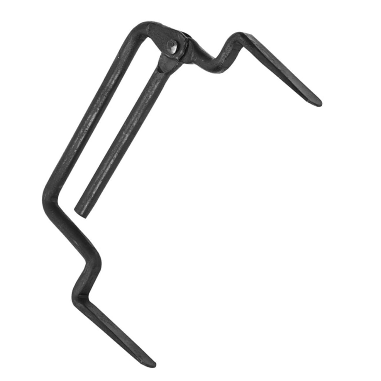 Pinza per Mattoni Regolabile in Acciaio 16Mm Morsetto per Trasporto e Sollevamento di 5 Blocchi Utensile Multifunzionale per Cantiere e Giardino
