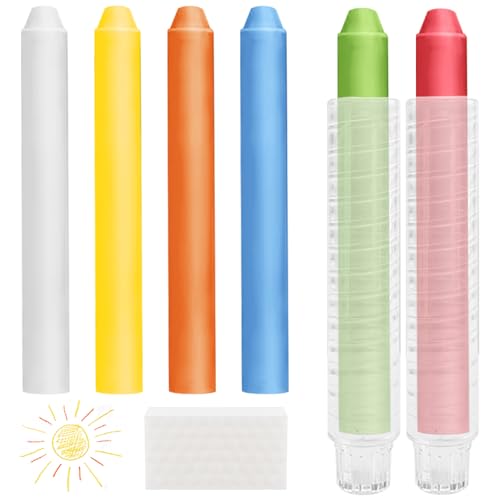 Sheryl&Rain Tafelkreide Bunt,6 Stück