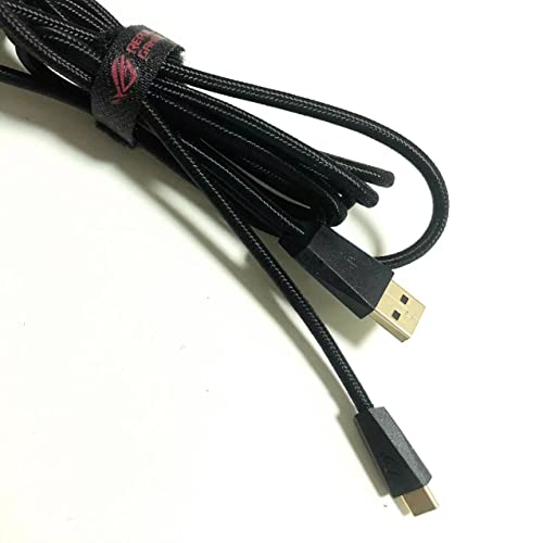 Image of LZYDD 1.8m USB Type-C Charging Cable for ASUS ROG Gladius III, Keris, Chakram, Strix Scope, Pugio II, Falchion Wireless, 65% Keyboard