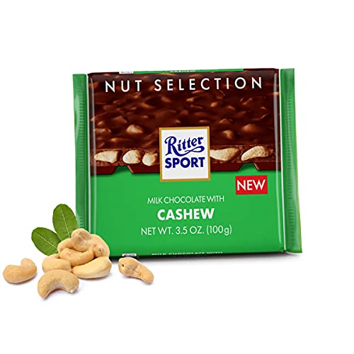 Ritter Sport Milk Cashew Chocolate, 100g
