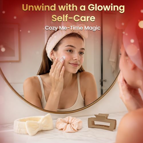 Image of Bearhug 2026 Advent Calendar for Teen Girls & Women, 24 Days Christmas Countdown Calendar Gift Set with Individual Box Packaging, Trend-Infused Beauty, Fashion & Lifestyle Gifts for Women (Pink & Gold, 2026 Upgraded Edition)