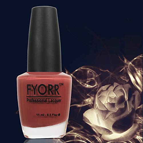 Image of Warm Brown Professional Nail Polish | Long Lasting, Quick Dry, Chip Resistant, High Shine Nail Paint | Smooth & Easy Application, Vibrant Trendy Shades for Women & Girls Party Daily Use 15ml