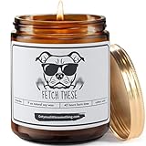 Funny Dog Gifts for Dog Lovers - Natural Soy Candle - Gifts for Dog Owners - Pitbull Mom Gag Gifts f
