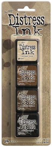 Amazon.com: Ranger Tim Holtz Distress Mini Ink Pad Kits - Kit 3 by Tim ...