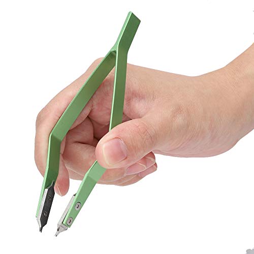 VBESTLIFE V-Shaped Tweezers for Watch Repair, Watch Spring Tool, Metal Watch Spring Tweezers Remover Repair Tool, Watch Repairing Accessory Tweezer