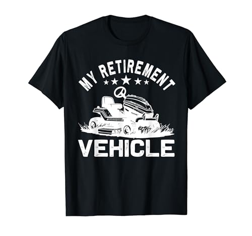 Cortacésped de carreras divertido jardinero y carreras de cortacésped Camiseta