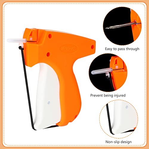 3036 Pcs Tagging Gun For Clothing Kit Including 6 Pcs Price Tag Attacher Gun 6 Pcs Stainless Steel Needles White 3000 Barbs Fasteners Clothing Tag Gun For Store Warehouse Consignment Garage Yard Sale #TOP2