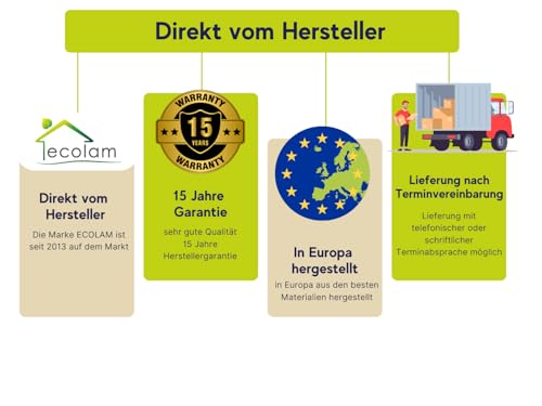 ECOLAM Badewanne Tami 200x90 cm + Schürze | moderne große Wanne für zwei Personen Duo Wanne | Acrylwanne Rechteck Top QUALITÄT I Ablaufgarnitur Füße Silikon Komplett-Set Design – Bild 8