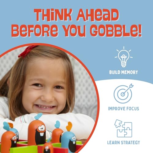 Gobblet Gobblers juego de mesa de estrategia para niños miniatura 4