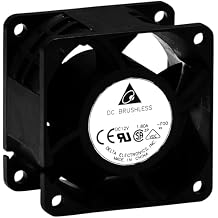 Delta Electronics AFB1212SHE 120x120x38mm Cooling Fan, 151.85 CFM, 58 dBA, 3700 RPM, 1.06 AMP, PWM 4-pin connector